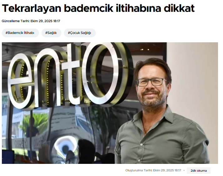 Tekrarlayan bademcik iltihabına dikkat